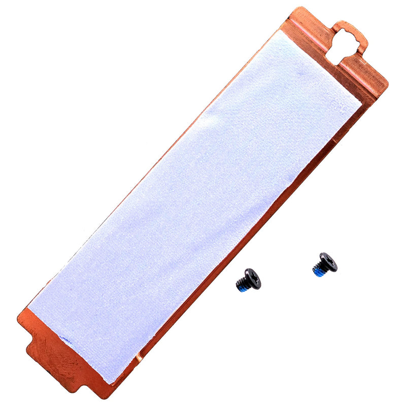 [AUSTRALIA] - Deal4GO Slot 1/ Slot 2 M.2 2280 SSD Heatsink Cover 5GDMJ 05GDMJ Thermal Shield Plate for Dell Alienware X15 R1 Gaming Laptop, Black 