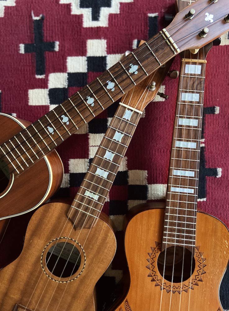 Inlay Sticker Fret Markers for Mandolins - Bow Tie Blocks