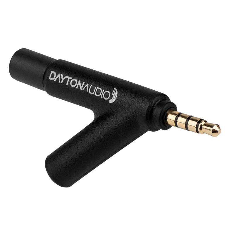 Dayton Audio iMM-6 Calibrated Measurement Microphone for iPhone, iPad Tablet and Android