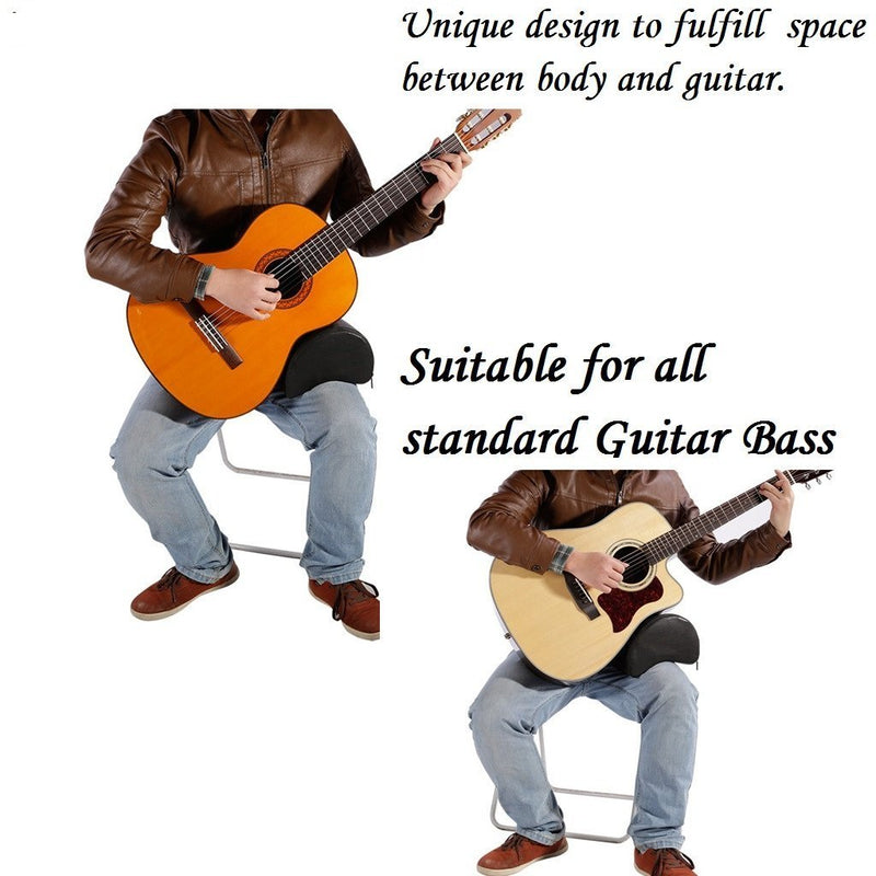 Guitar Cushion, YIFAN Guitar Bass Pad for Classical, Flamenco, Acoustic or Electric Guitar Players