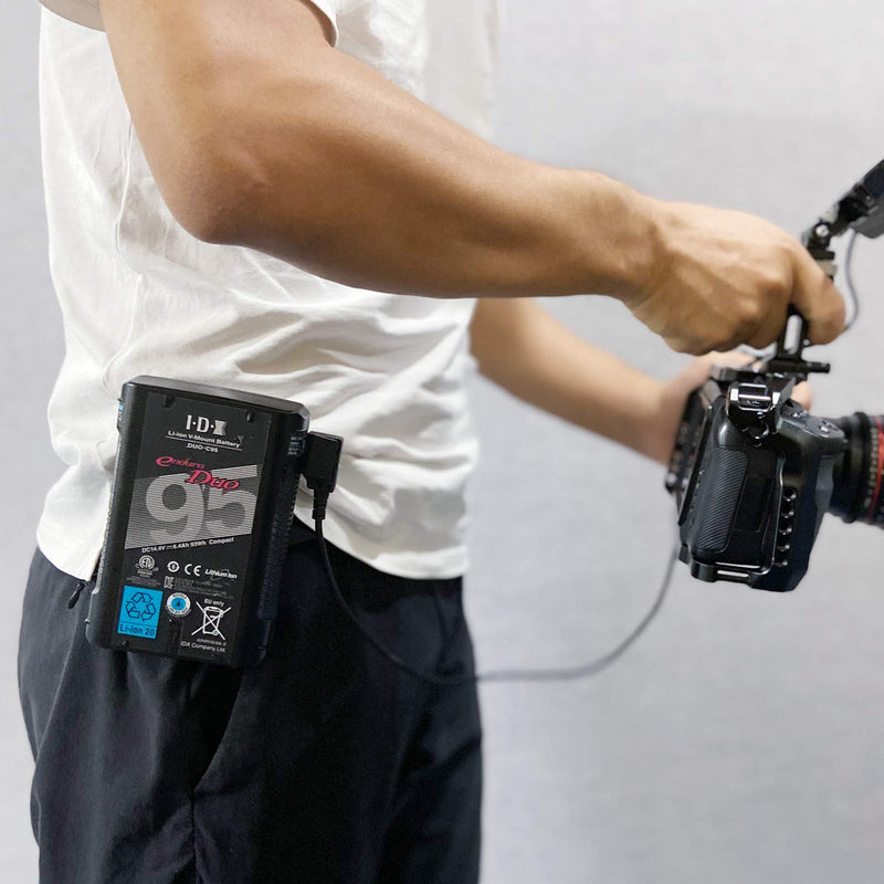 [AUSTRALIA] - SMALLRIG Mini V-Lock Mount Battery Plate with Belt Clip - 2990 