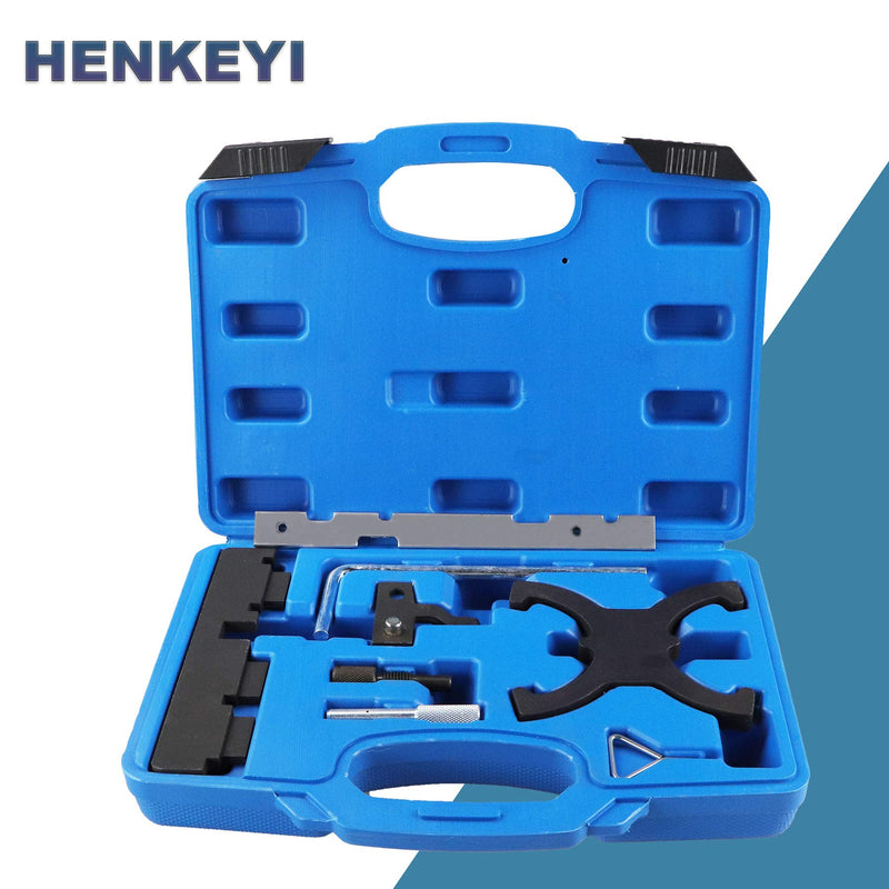 Henkeyi Engine Camshaft Timing Locking Tool Set Kit for Ford 1.5 1.6 Fiesta VCT Focus and Volvo