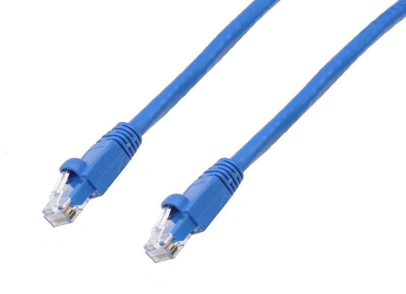 NTW 345-U6A-003BL Cat6a Snagless Unshielded (UTP) Network Patch Cable 3 ft Blue