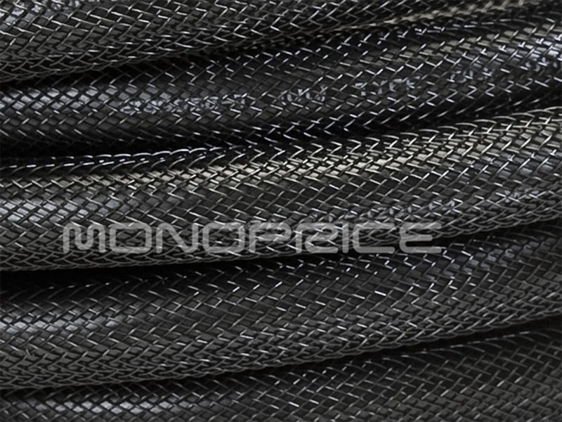 Monoprice 102284 10-Feet 24AWG CL2 High Speed HDMI to DVI Adapter Cable with Net Jacket, Black (102284) 10ft