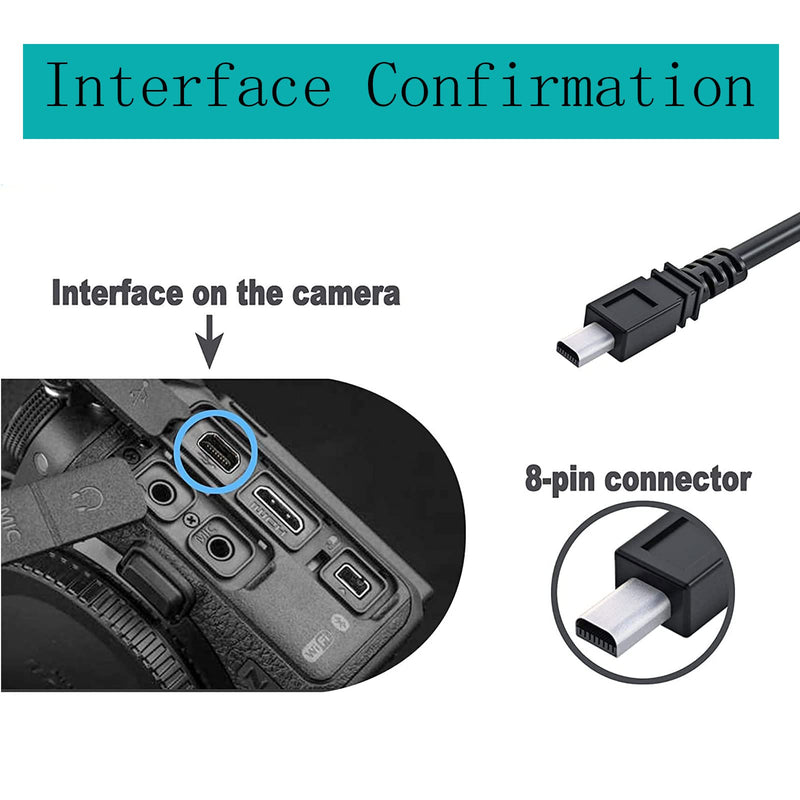 Replacement UC-E6 Cable, USB Photo Transfer Cord Charger Cable for Nikon CoolPix, L, D, P, Series Digital Camera D3300 D750 D7200 Coolpix L340 L32 A10 P520 P500 S6000 S9200 S3300 S9100(4.9ft)