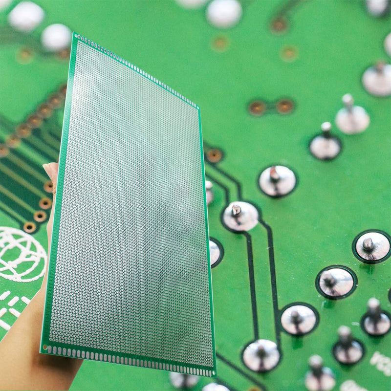 YUNGUI 18cm X 30cm Solderable Prototype PCB Board, Universal Printed Circuit Protoboard for Arduino/Soldering DIY Electronics 18 X30 CM