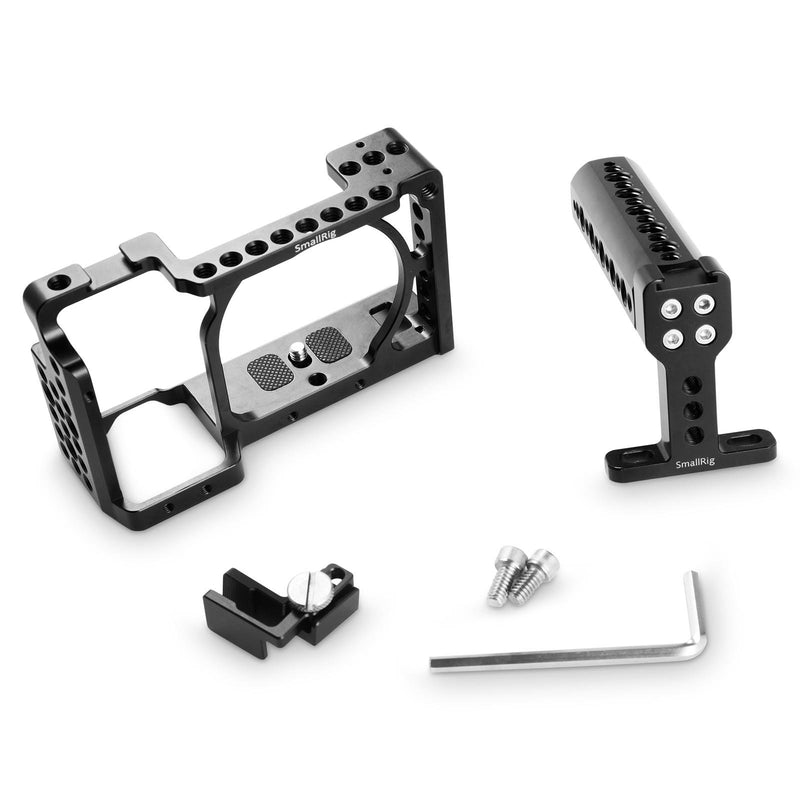 SMALLRIG Cage Kit for Sony A6000 A6300 NEX7 Camera with Cage, Handle, HDMI Clamp - 1921