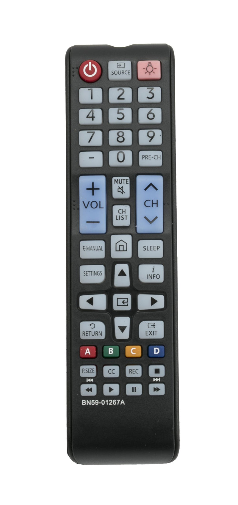 Replace BN59-01267A BN5901267 Remote Control for Samsung HDTV Ln32c450e1v UN32M530DAFXZA UN40M530DAFXZA UN43MU6290FXZA UN49M530DAFXZA UN49MU6290FXZA UN55MU6290FXZA UN65MU6290FXZA