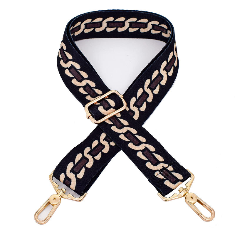 Strap Purse Crossbody Bag strap Replacement metal swivel hook shoulder strap Guitar strap for Crossbody Bag/luggag Alternant S