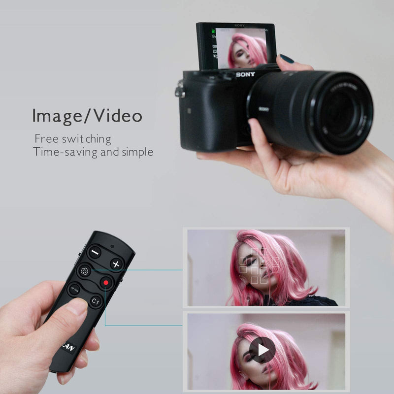[AUSTRALIA] - AODELAN Camera Remote Wireless Shutter Release Take Photos and Videos for Sony A7 III, A7R III, A7R IV, A7C, A6100, A6400, RX100 VII, RX0 II, A9, A9 II 