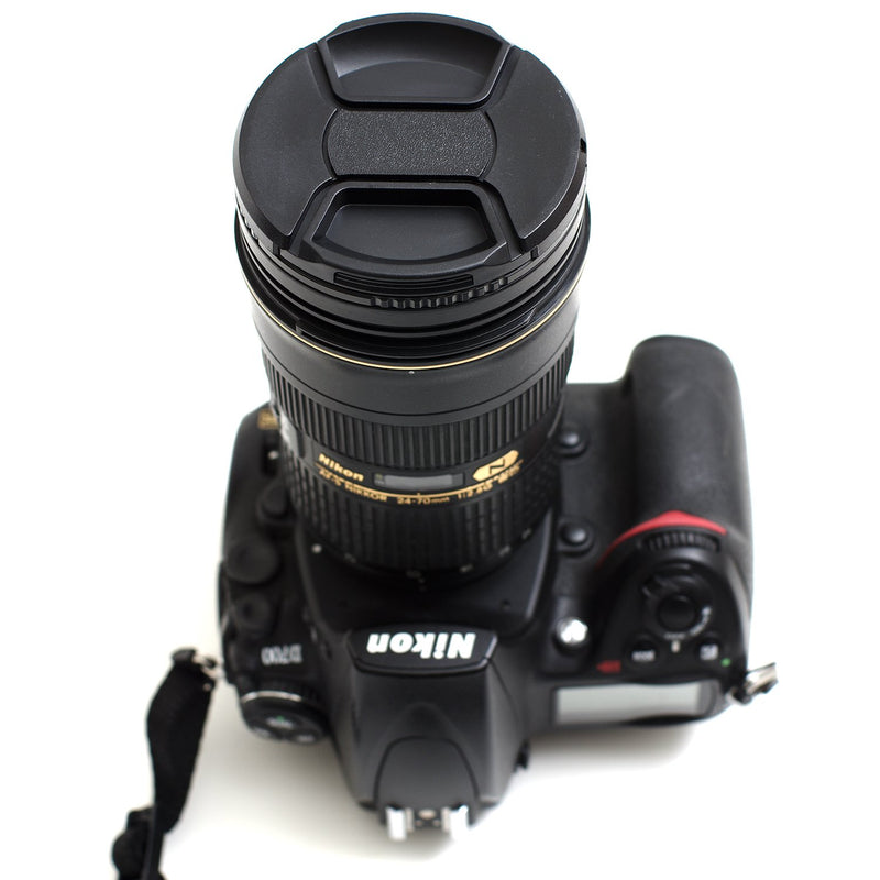 IMZ Lens Cap Bundle - 4 x 72MM Front Lens Filter Snap On Pinch Cap Protector Cover for DSLR SLR Camera Lens 72x4 72 mm