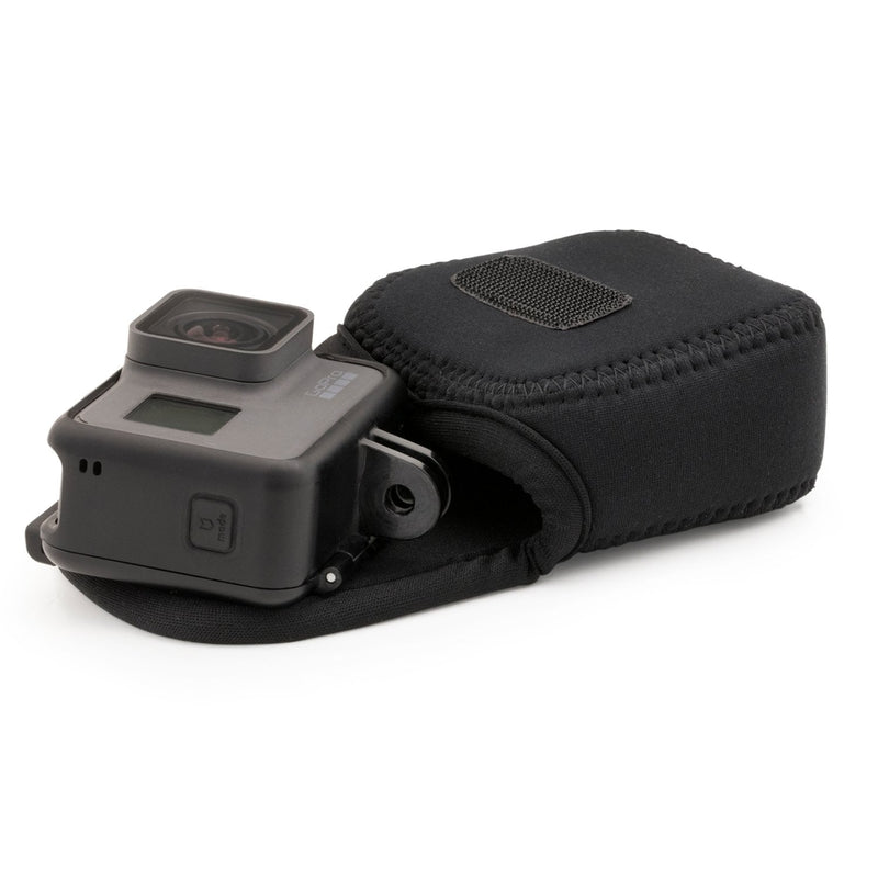 [AUSTRALIA] - MegaGear Ultra Light Neoprene Camera Case Compatible with GoPro Hero9, Hero8, DJI Osmo Action, Sony RX0 II, GoPro Hero 7, Sony RX0 1.0 Black 