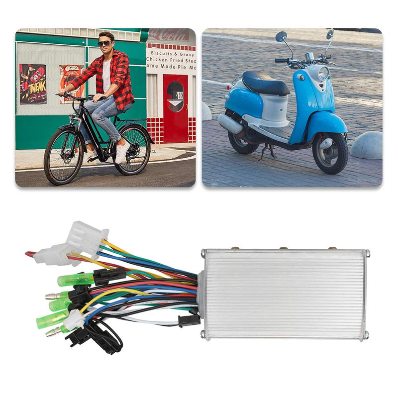 Fafeims 36V/48V 350W Brushless Motor Controller with Aluminium Alloy Shell for Electric Bicycle