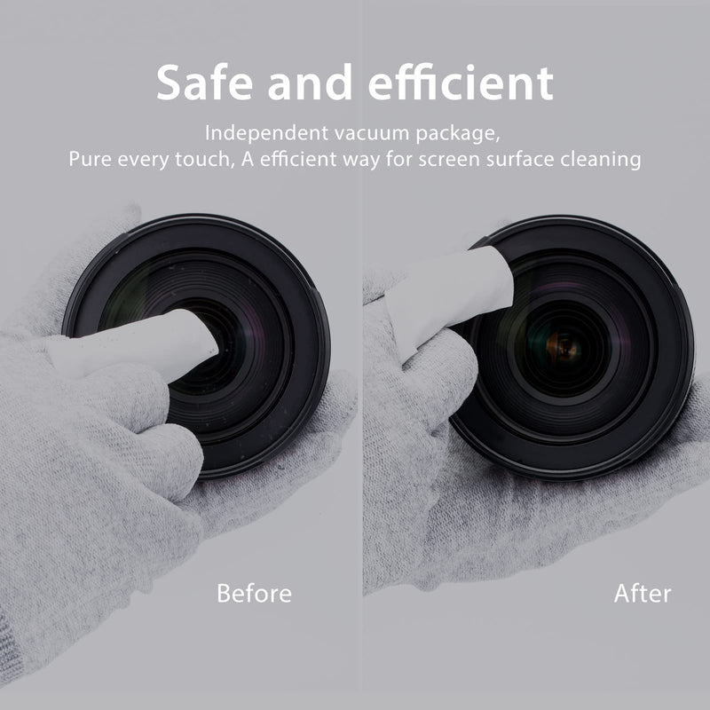 VSGO Professional Cleaning Kit Lens Cleaning Pen Full Frame and Aps-C Sensor Cleaning Swabs,Camera Air Blower,Lens Cleaning Cloth Compatible for Nikon,Sony DSLR Camera Cleaner,Sensor Cleaner