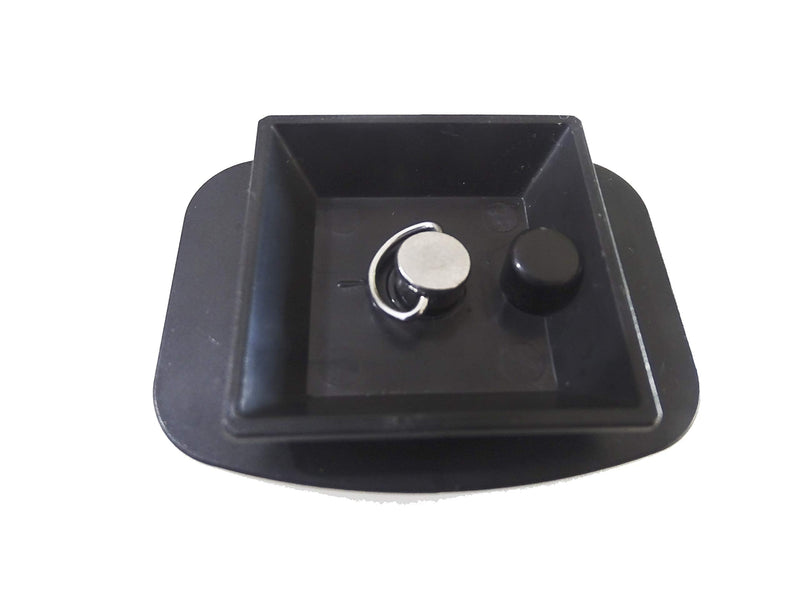[AUSTRALIA] - UNC 1/4 Screw 1.71X1.71 inch 43.5mm Plastic Square Base Fast Quick Release Adapter Plate Installed on Digital Camera Tripod, with 1/4 UNC Screw Included 