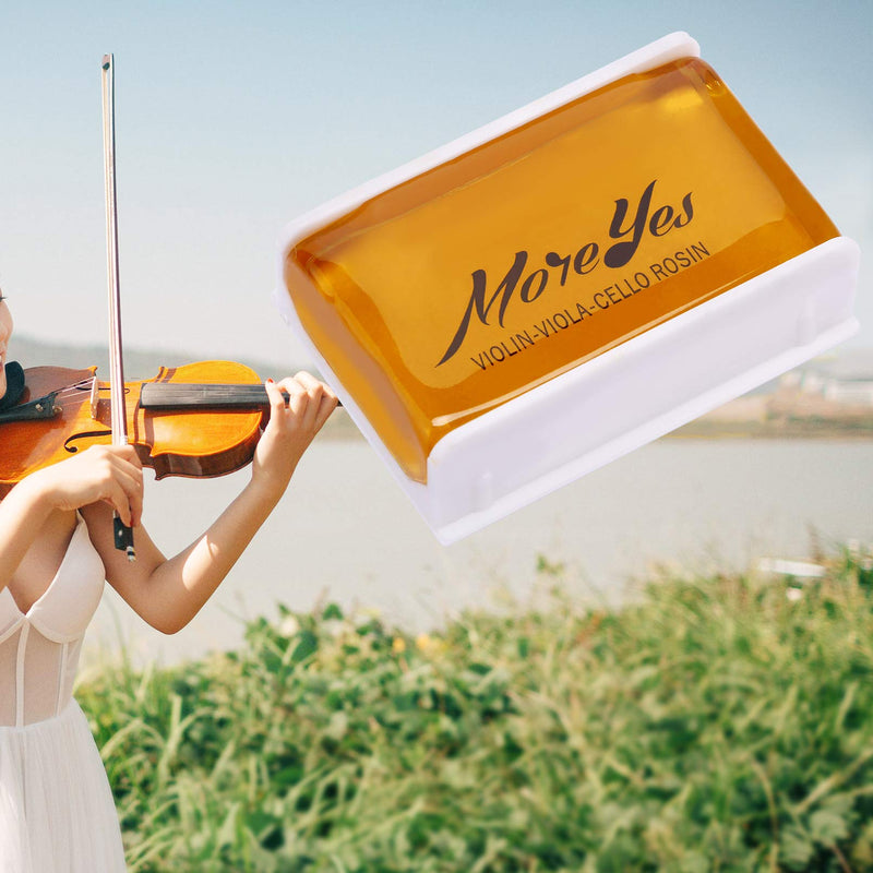 MOREYES String Rosin Instrument Violin Viola Cello Violoncello Cello Fiddle Bow Rosin (2 pack)