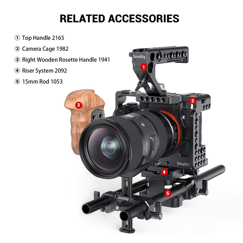 SmallRig 15mm LWS Universal Lens Support BSL2681