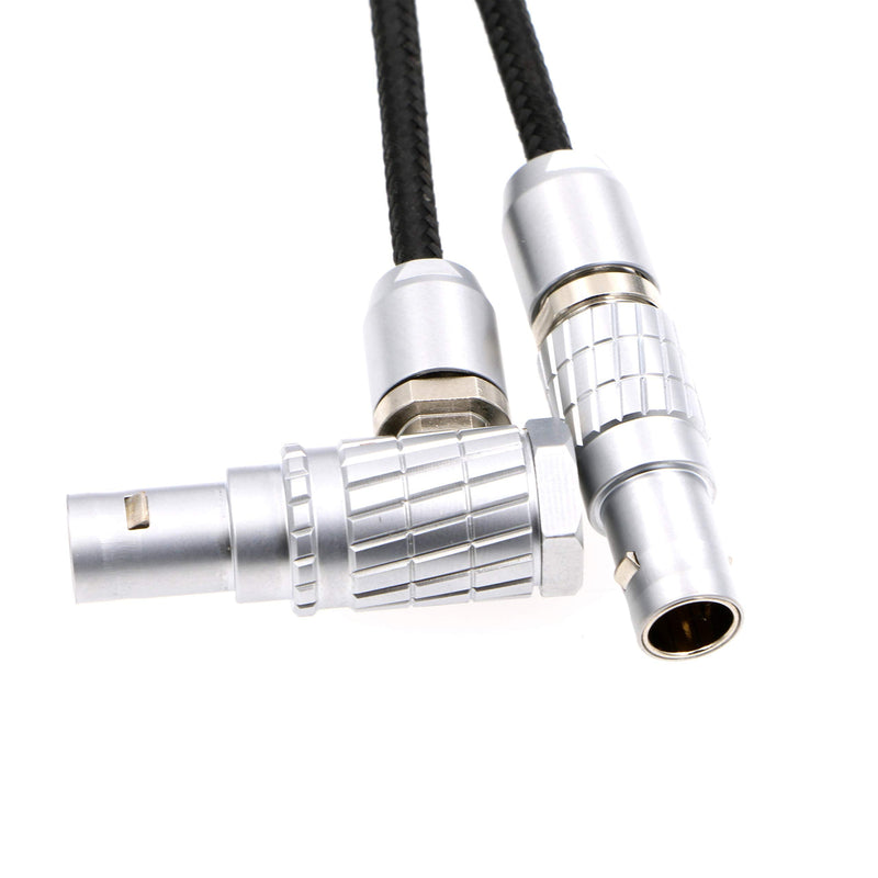 [AUSTRALIA] - Alvin's Cables Teradek Bond ARRI Alexa Camera Power Cable 2 Pin Male to 2 Pin Male Right Angle 19.7in 