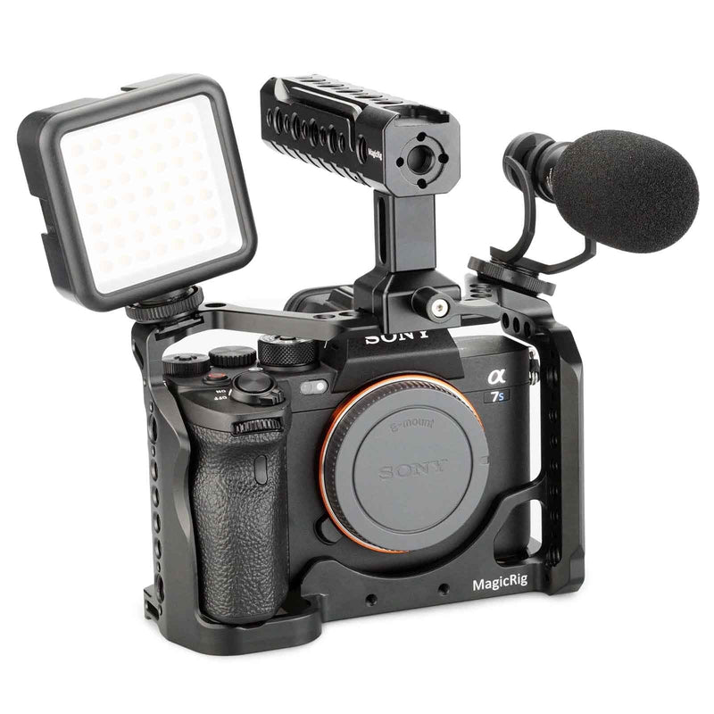 MAGICRIG A7SIII Camera Cage with NATO Handle for Sony Alpha 7S III / A7SIII