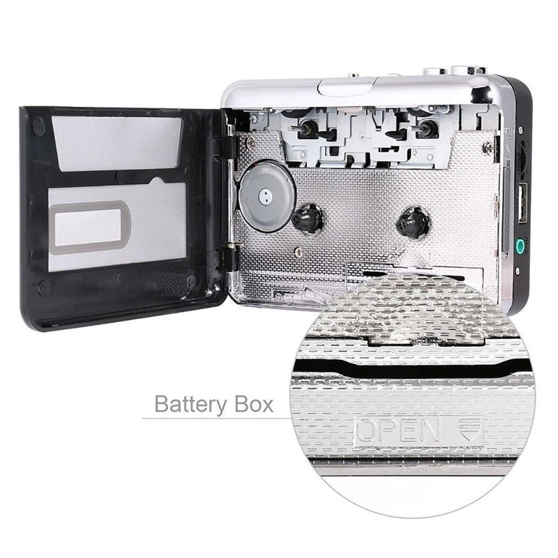 [AUSTRALIA] - Y&H Cassette Tape Player Record Tape to MP3 Digital Converter,USB Cassette Capture,Save to USB Flash Drive Directly,No Need Computer ezcap231 