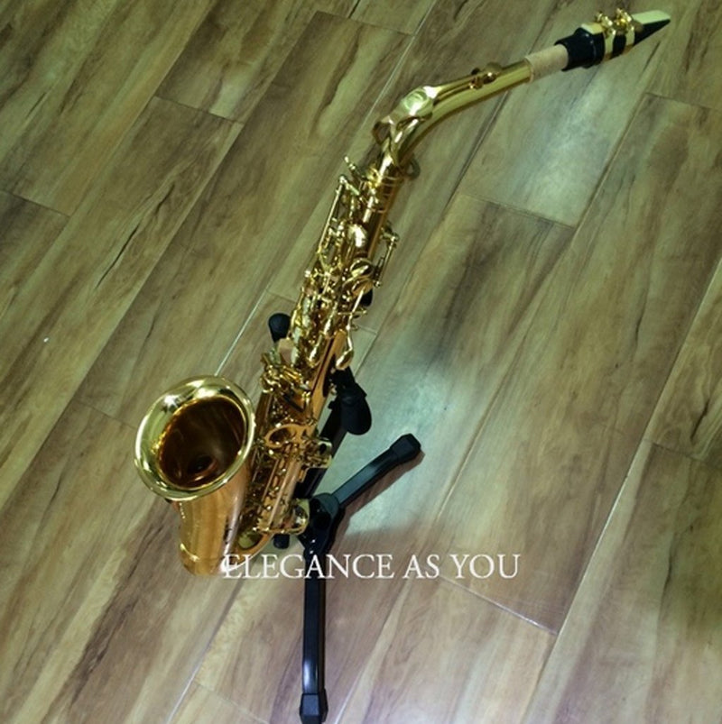 Foldable Saxophone Stand Sax Tripod Holder for Alto/Tenor Saxophone