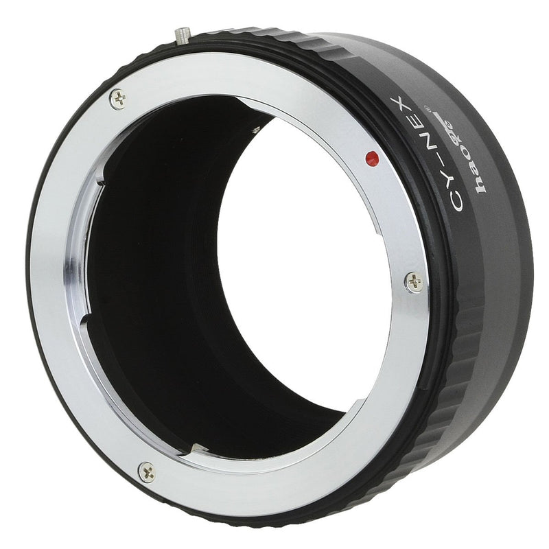 Haoge Lens Mount Adapter for Contax Yashica C/Y CY Mount Lens to Sony E Mount NEX Camera as a3000 a3500 a5000 a5100 a6000 a6400 a6500 A7 A7R A7S A7II A7RII A7SII A7III A7RIII A9 VG10 VG20 VG30 VG900