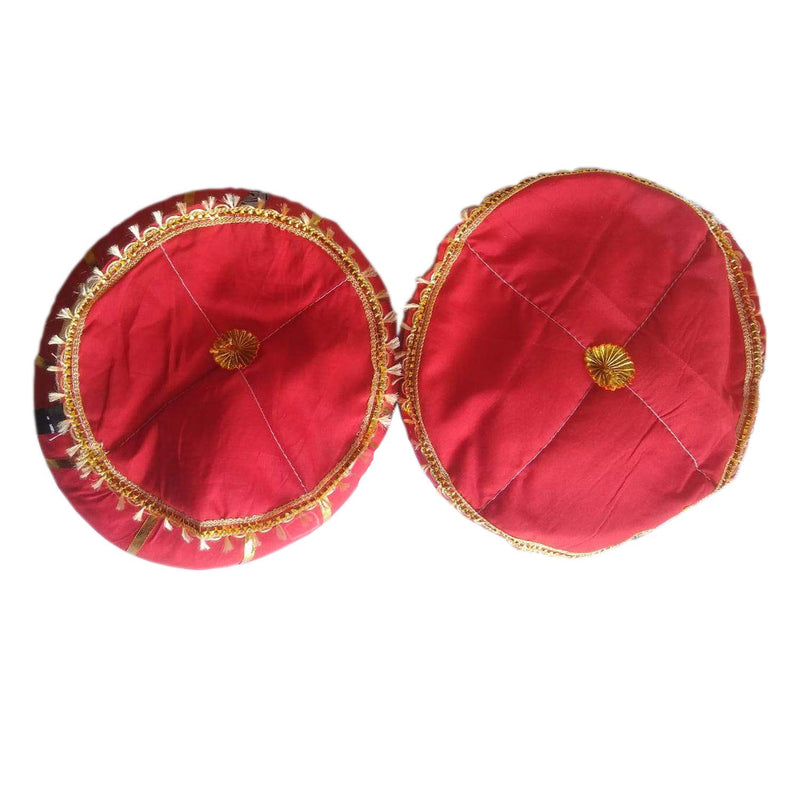 Satnam Bottom Tabla Ring & Cover (DUGGA DUGGI) - Colors and pattern may vary