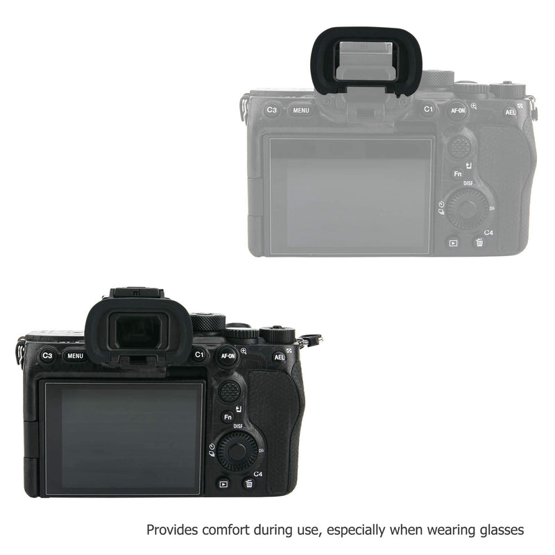 [AUSTRALIA] - 2 Pack Soft Silicon Camera Eyepiece Eyecup for Sony A7 IV A7M4 A7S III A1 ILCE-1 A7SIII A7S3 Camera, Replace Sony FDA-EP19 Rubber Eyecup 