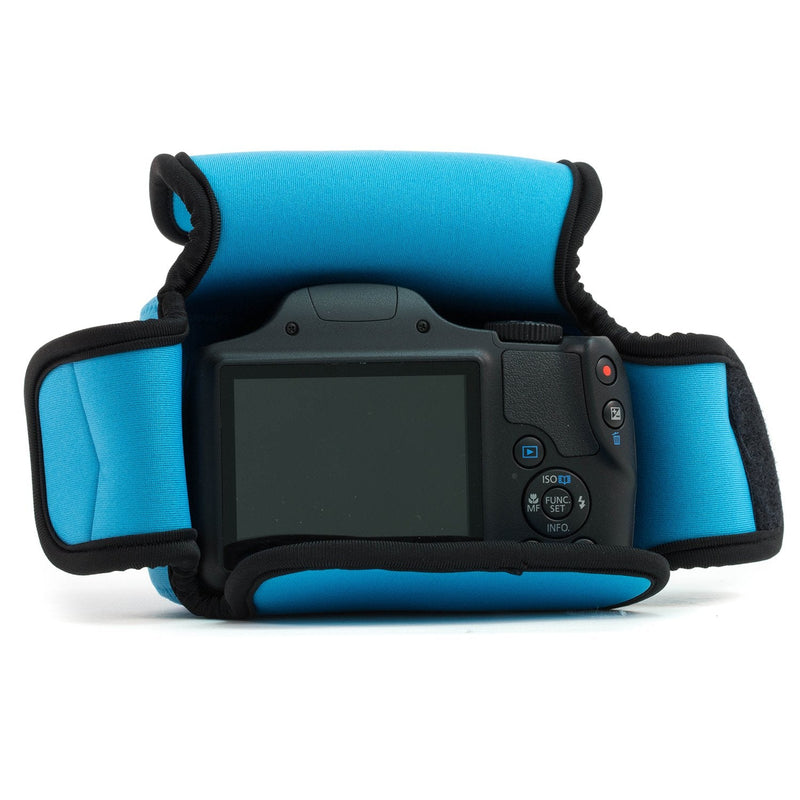 [AUSTRALIA] - MegaGear Ultra Light Neoprene Camera Case Compatible with Canon PowerShot SX420 is, SX540 HS, SX410 is, SX530 HS Blue 
