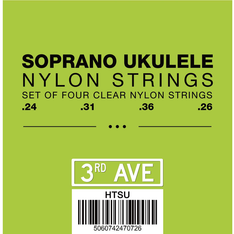 [AUSTRALIA] - 3rd Avenue Nylon Soprano Ukulele Strings – Standard C Tuning Single Set 