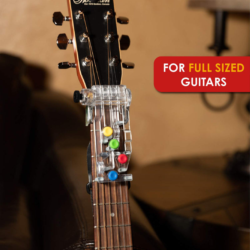 [AUSTRALIA] - ChordBuddy “MADE IN THE USA” - Guitar Learning with Songbook, Lesson Plan, App, and Right Handed ChordBuddy 