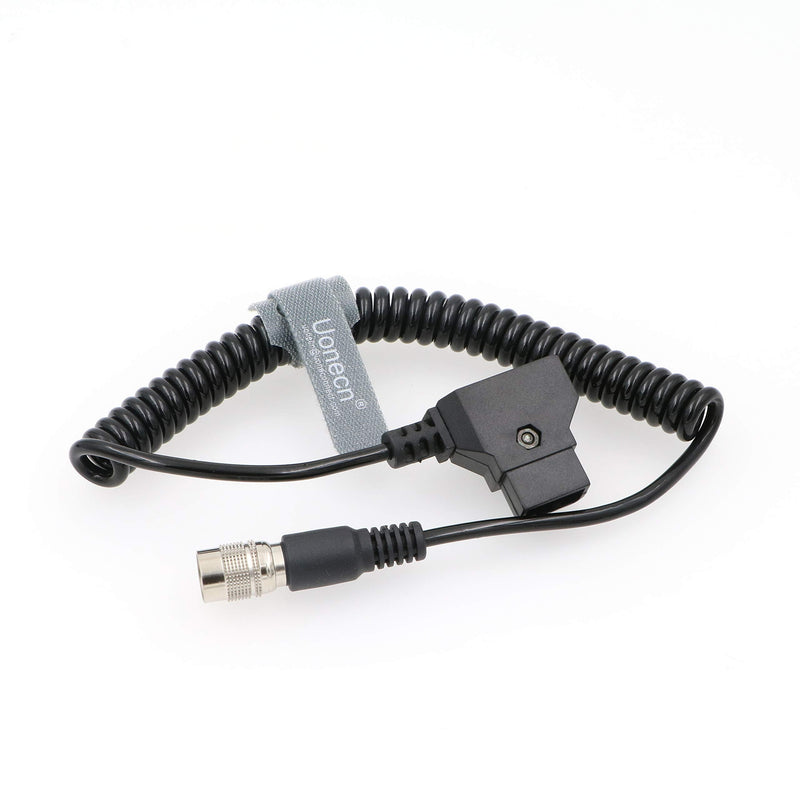 Uonecn for Anton Bauer Sound Device ZAXCOM Power Cable D-Tap to Hirose 4 Pin Male for Zoom F8 for SD 633/644/688