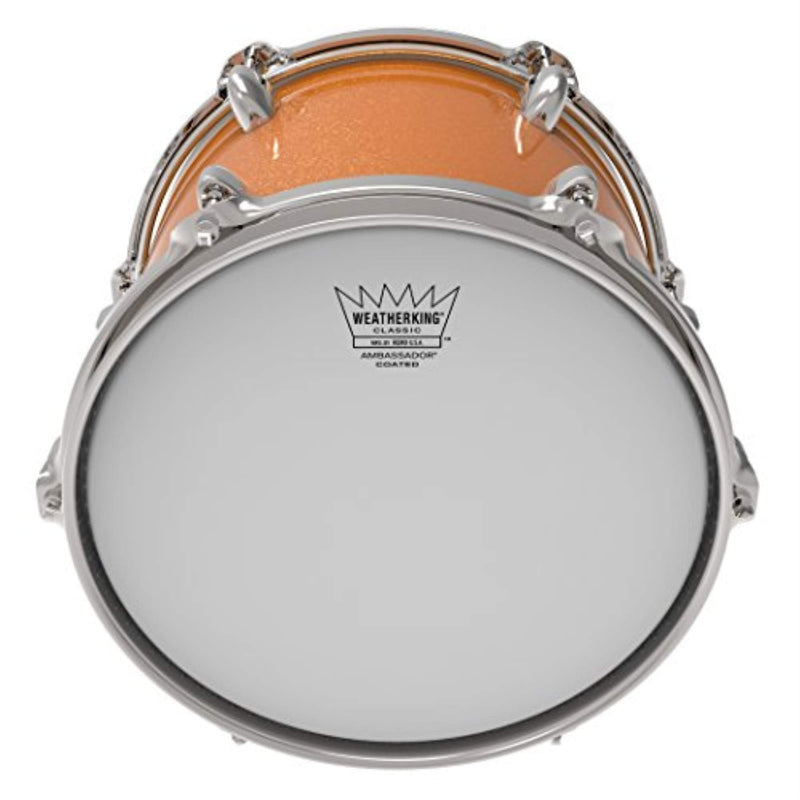 Remo Ambassador Coated Classic Fit Drumhead, 12" (CL-0112-BA-U) Ambassador Coated Classic Fit Tom/Snare 12"