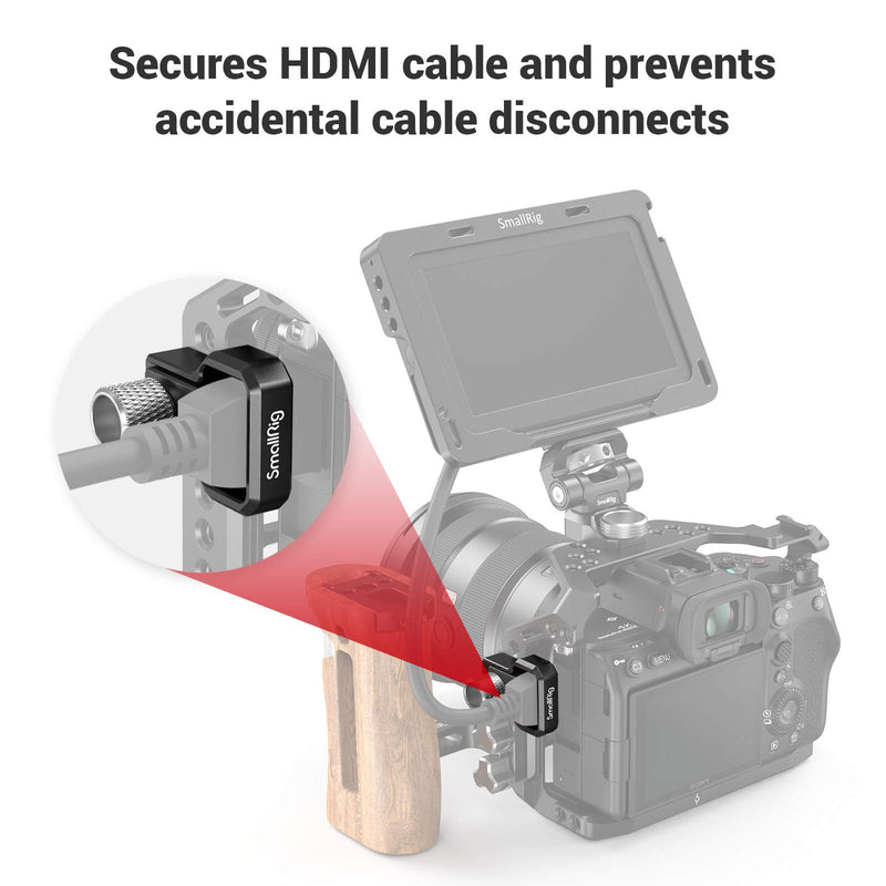 [AUSTRALIA] - SMALLRIG HDMI Cable Clamp for Sony A7S III Camera Cage - 3000 