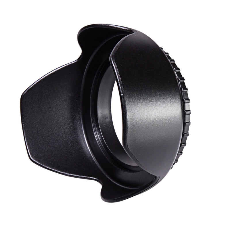 CamDesign HB-73B Dedicated Reversible Lens Hood Compatible with Nikon 18-135mm DX, 18-70mm f/3.5-4.6G Lens (replaces Nikon HB-32)