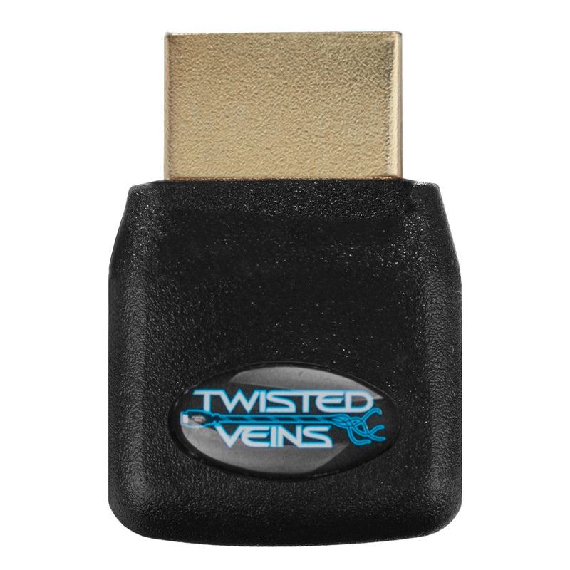 Twisted Veins HDMI 90 Degree, 3-Pack, Right Angle Adapters/Connectors 90 Degree, 3 Pack
