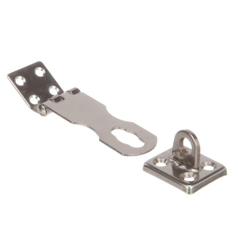 Seachoice Marine-Grade Safety Hasp w/Swivel Eye, Polished 304 Stainless Steel, 2-3/4 in. X 1 in.