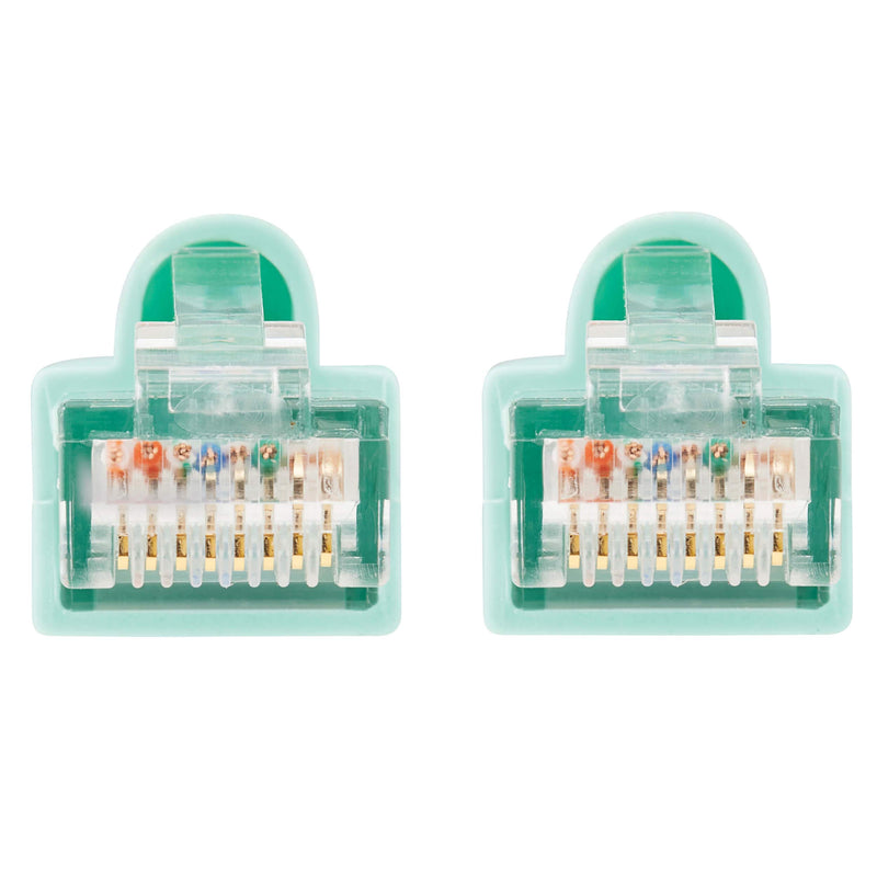 Tripp-Lite N261-007-AQ Augmented Cat6 (Cat6a) Snagless 10G Certified Patch Cable, (RJ45 M/M) - Aqua, 7-ft.