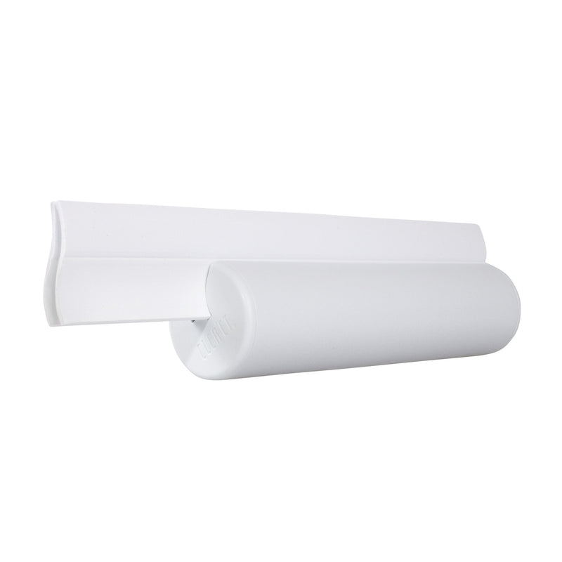 Cleret Dual Bladed Classic Bath Squeegee - All White