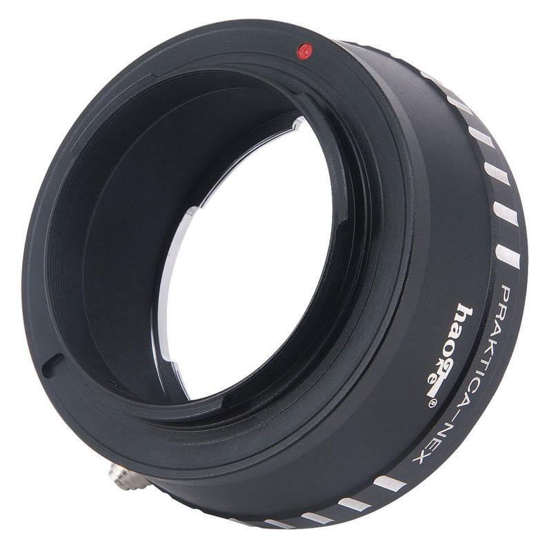 Haoge Manual Lens Mount Adapter for Praktica B PB mount Lens to Sony E mount NEX Camera as a3000 a3500 a5000 a5100 a6000 a6400 a6500 A7 A7R A7S A7II A7RII A7SII A7III A7RIII A9 VG20 VG30 FS700 FS7 FS5