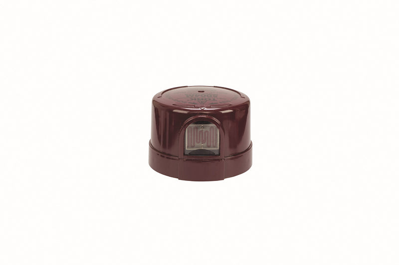 5000M Series Delayed Response Utility Grade MOV Surge Arrestor Photocontrol, 2080-2770VA Ballast, 1" Light Sensor, 3470-4620W Power, 208-277VAC Voltage, Maroon