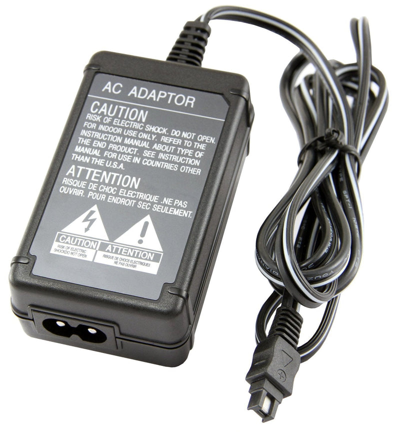 New AC Power Adapter Kit/Camera Adapter for Sony AC-L200 AC-L20 AC-L20A AC-L20B AC-L25 AC-L25A, Replacement for AC-L200, US Plug