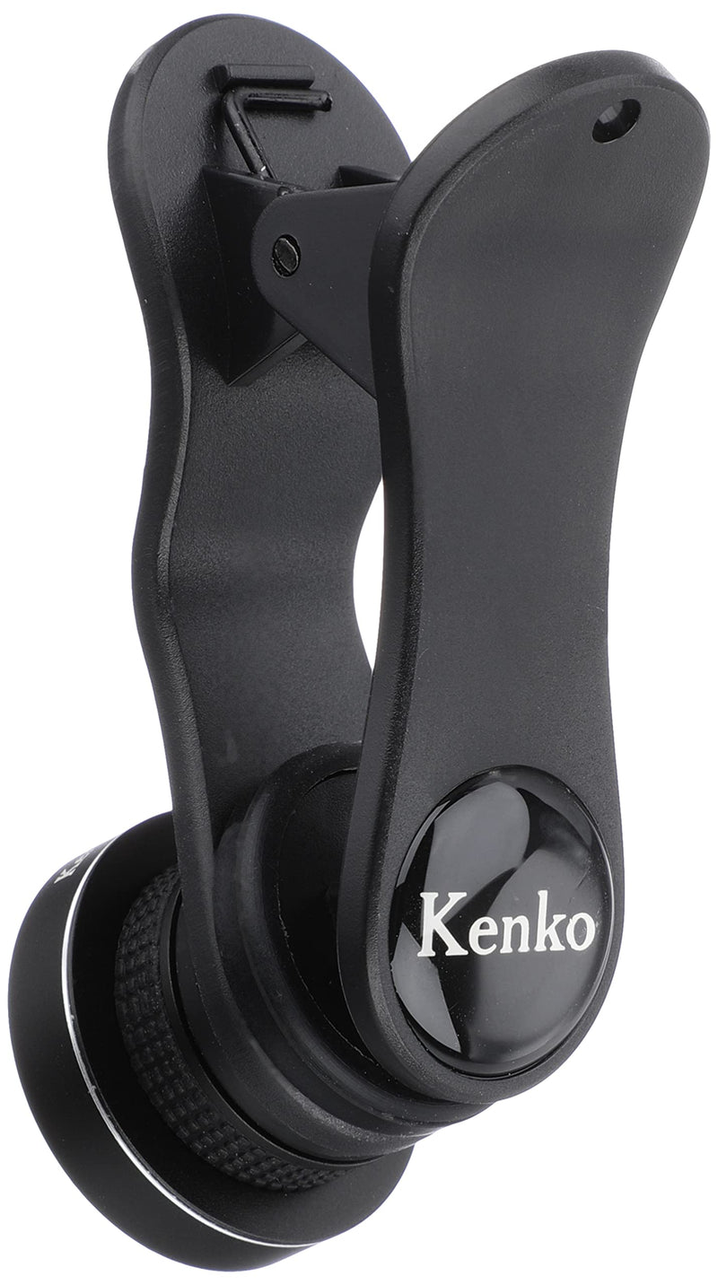Kenko REAL PRO Multi-Coated Glass REAL PRO 0.4x Super Wide Angle Clip Lens for Mobile Devices, Black (KRP-04SW)