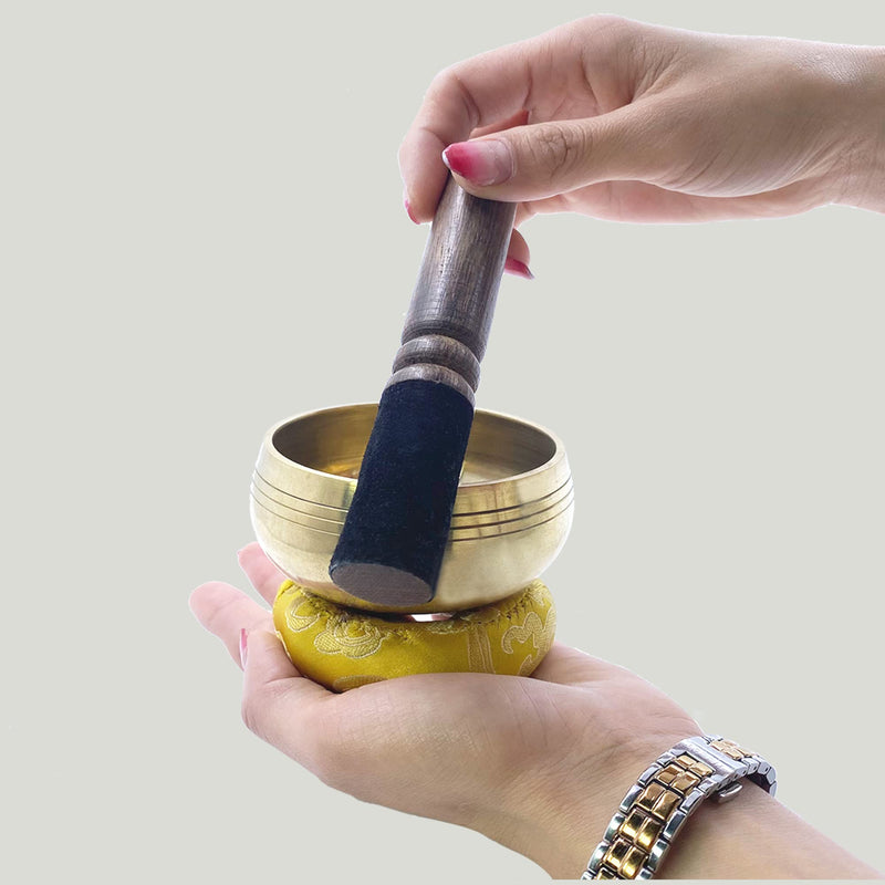 [AUSTRALIA] - Upgraded Tibetan Singing Bowl Set, Premium Singing bowls set, Meditation Bowl For Yoga & Chakra Healing Handmade Sound Bowl 