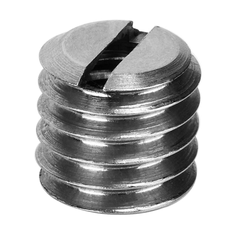 5 X Sunwayfoto Stainless Steel Slotted Post Type 1/4" to 3/8" Tripod Adapter / Bushing TN-2 TN2