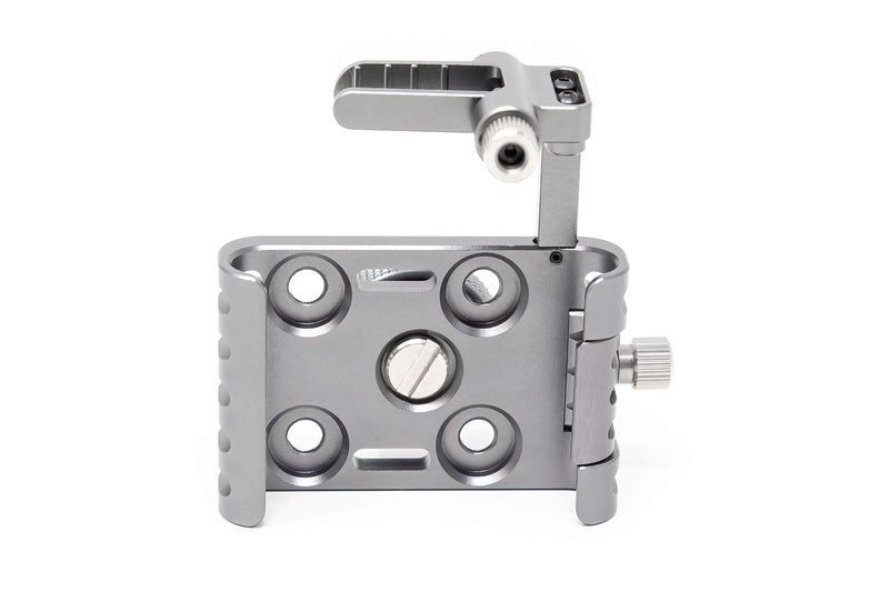 KONDOR BLUE T5 SSD Holder w/Cold Shoe Mount for Z CAM S6 F6 F8 BMPCC4K/6K. Compatible with Any cage or hot Shoe. Made for Samsung T5 Media Drives commonly Used with Kondor Blue USB C Cable.