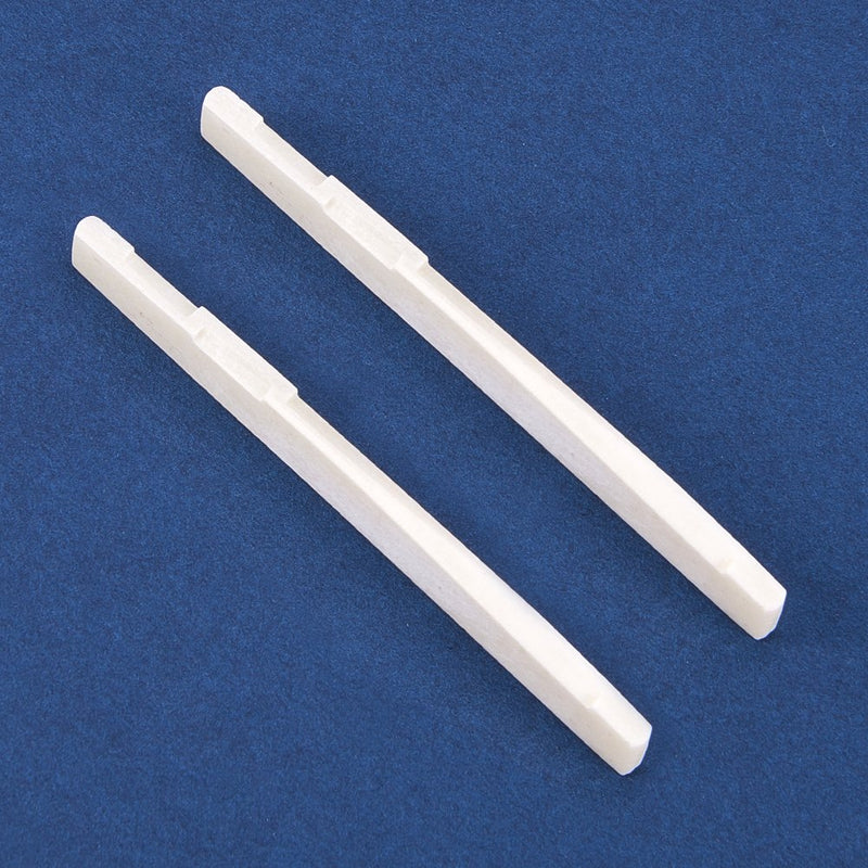 WANDIC 2PCS 6 String Folk Acoustic Guitar Buffalo Bone Bridge Saddle for Taylor Martin Guitar Parts 2 PCS Type 5