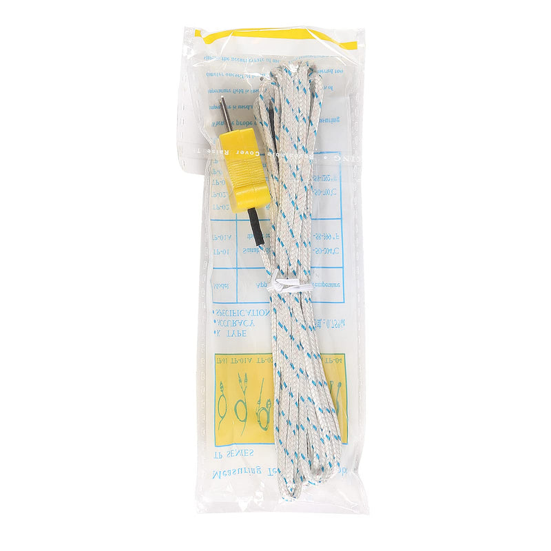 UMLIFE 3M K Type Mini-Connector Thermocouple Temperature Probe Sensor Measure Range -50~700°C,Compatible with TM902C/ TES1310 (6 Pieces)