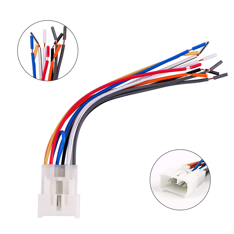 [AUSTRALIA] - RDBS Car Wire Harness Use to Connect Aftermarket Stereo Receiver Fit for 1984-Up Toyota Vehicles 