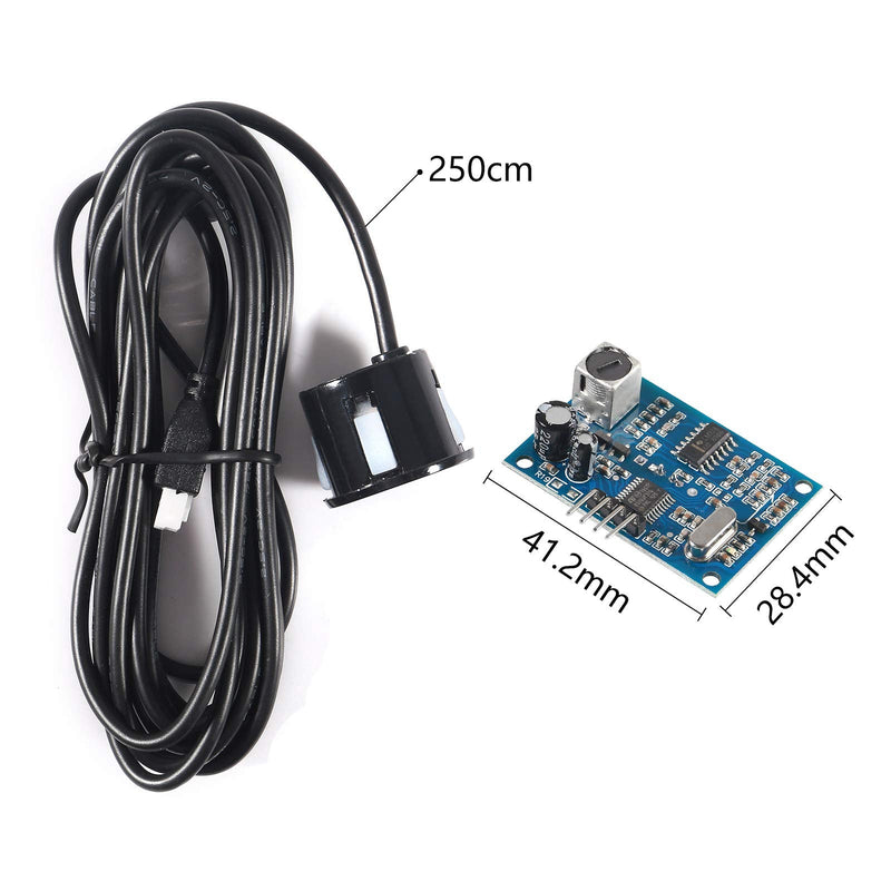 2Pcs JSN-SR04T Integrated Ultrasonic Distance Measuring Sensor Transducer Module Waterproof